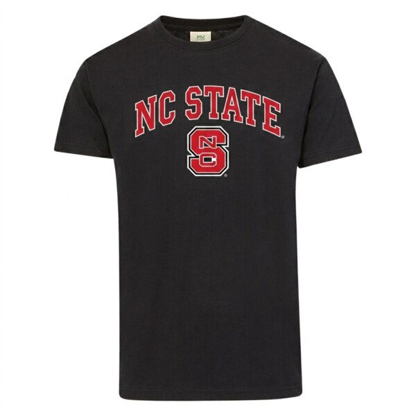 Black Short Sleeve Tee - NC State /